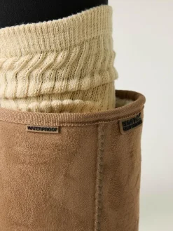 Regatta Brown Risley Mid Length Cosy Faux Fur Lined Waterproof Boots^Women Sportswear|Boots & Wellies