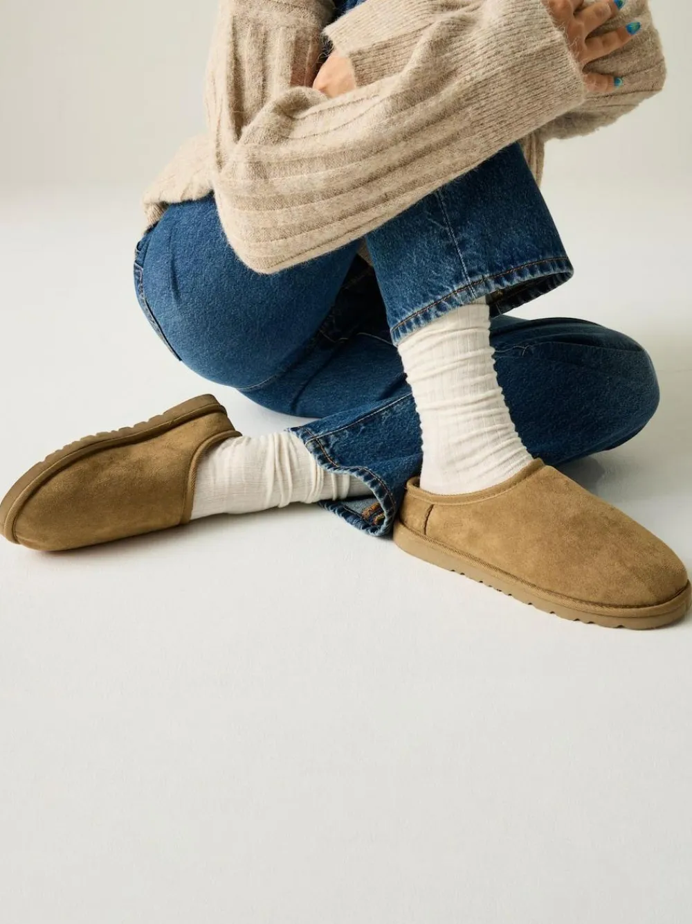 Sale Regatta Solace Slipper Faux Fur Slippers Brown