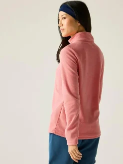 Regatta Light Pink Sweetheart Zip Neck Fleece