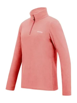 Regatta Light Pink Sweetheart Zip Neck Fleece