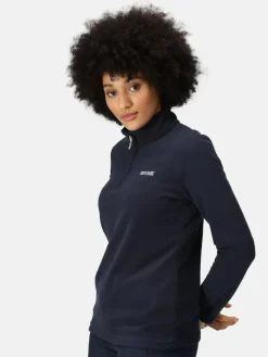 New Regatta Navy Sweethart Zip Neck Fleece