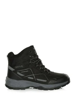 Sale Regatta Mens Vendeavour Waterproof Hiking Boots Off Black