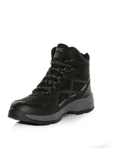 Sale Regatta Mens Vendeavour Waterproof Hiking Boots Off Black