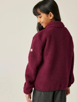 Hot Regatta Junior Frankie Warm Full Zip Fleece Plum
