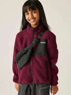 Hot Regatta Junior Frankie Warm Full Zip Fleece Plum