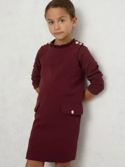 Reiss Berry Cyrus 9-13 yrs Button-Detail Sleeveless Shift Dress^ Dresses|Dresses