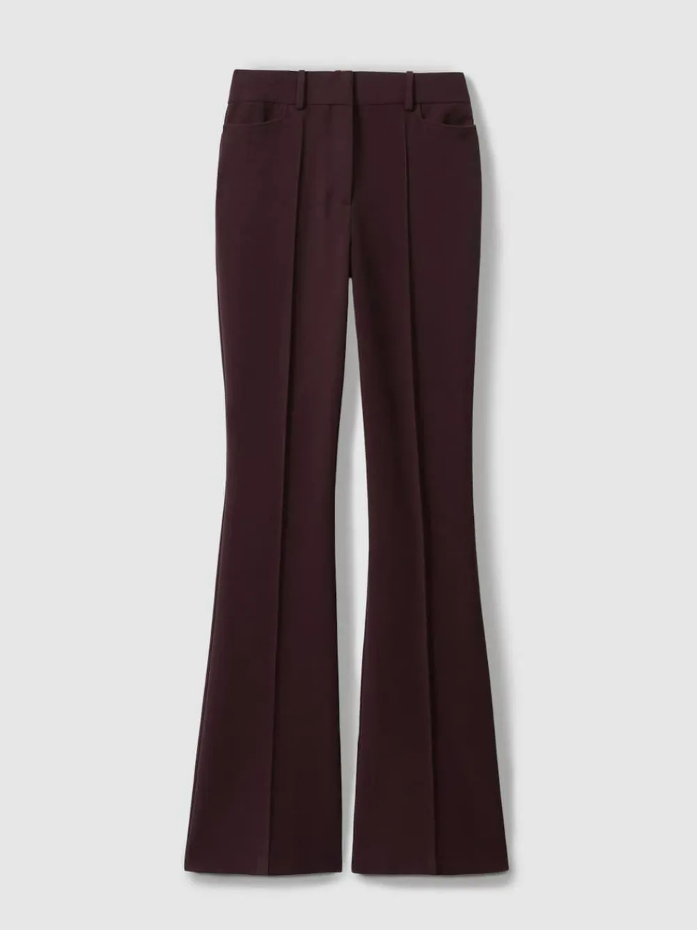 Best Reiss Gabi Flared Suit Trousers Berry