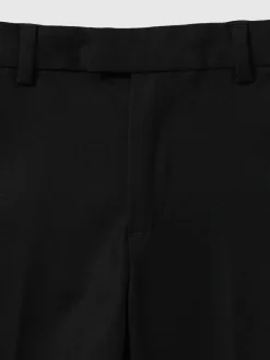 Outlet Reiss Eastbury 13-14 yrs Slim-Fit Cotton-Blend Chinos Black