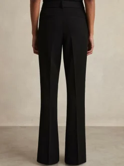 Best Reiss Gabi Petite Flared Suit Trousers Black