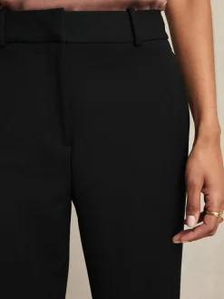 Reiss Gabi Petite Slim-Fit Suit Trousers Black