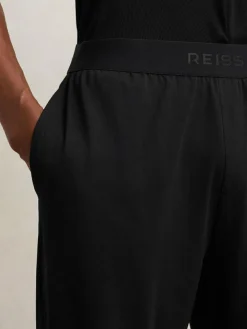 Reiss Hugo Cotton Jersey Logo-Waistband Joggers with Stretch^ Pyjamas