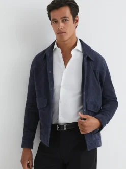 Best Reiss Ricky Reversible Leather Belt Black