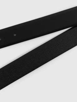 Best Reiss Ricky Reversible Leather Belt Black