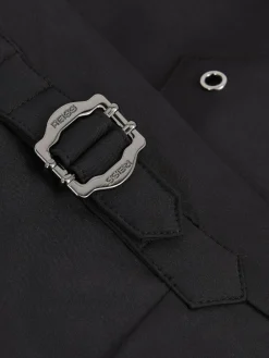 New Reiss Sun Side-Adjuster Swim Shorts Black