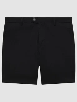 Reiss Wicket Cotton Chino Shorts with Stretch^ Shorts