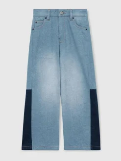 Reiss Blue Briar 4-9 yrs Patchwork Denim Jeans Two-Tone^ Jeans