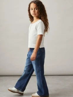 Outlet Reiss Blue Carmelle 3-9 yrs Straight-Leg Sailor Jeans