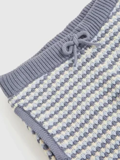 Reiss Blue/White Peter 3-9 yrs Cotton-Blend Knitted Stripe Shorts^ Shorts