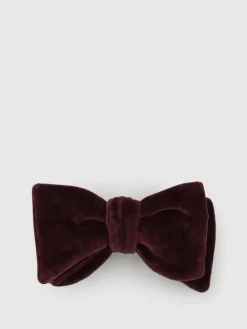 Reiss Bordeaux Hike Velvet Bow Tie^ Ties & Pocket Squares