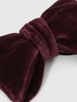 Reiss Bordeaux Hike Velvet Bow Tie^ Ties & Pocket Squares