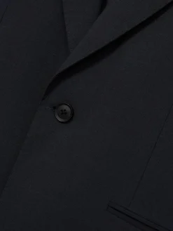 Discount Reiss Bright Blue Dream Sb Regular-Fit Single-Breasted Wool-Blend Suit Blazer