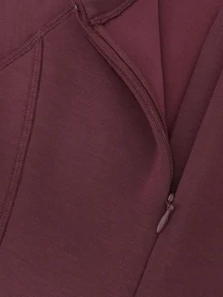 Best Reiss Jenny 9-13 yrs Premium Interlock-Jersey Dress Burgundy