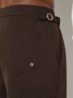 Online Reiss Sun Side-Adjuster Swim Shorts Chocolate Brown