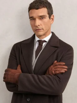 Reiss Monty Nappa Leather Gloves^ Hats, Gloves & Scarves|Hats, Scarves & Gloves