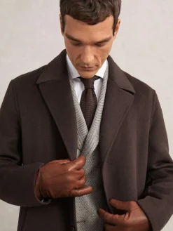 Reiss Monty Nappa Leather Gloves^ Hats, Gloves & Scarves|Hats, Scarves & Gloves