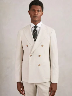 Reiss Sante Wool-Silk Striped Tie^ Ties & Pocket Squares