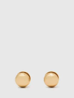 Reiss Pollie Polished Ball Huggie Earrings^Women Jewellery