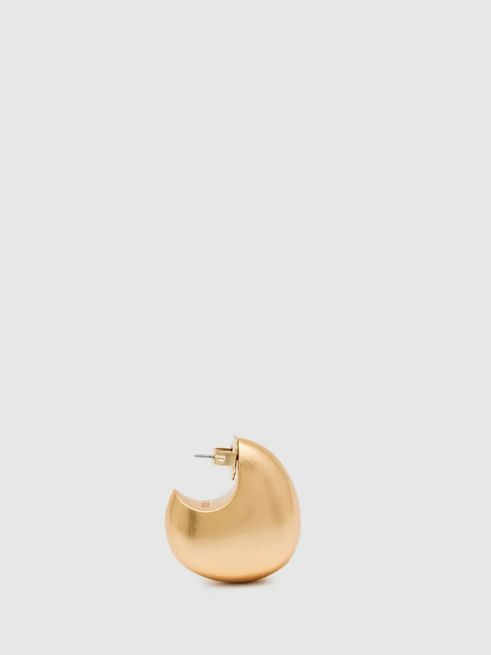 Reiss Gold Tone Calla Curve Scoop Earrings^Women Jewellery