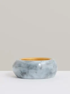 Best Reiss Gold Tone Ciara Curve Marble Bangle