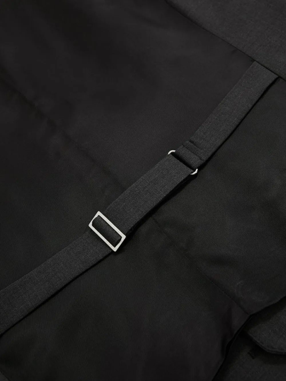 Discount Reiss Promise Wool-Blend Tailored-Fit Waistcoat Grey