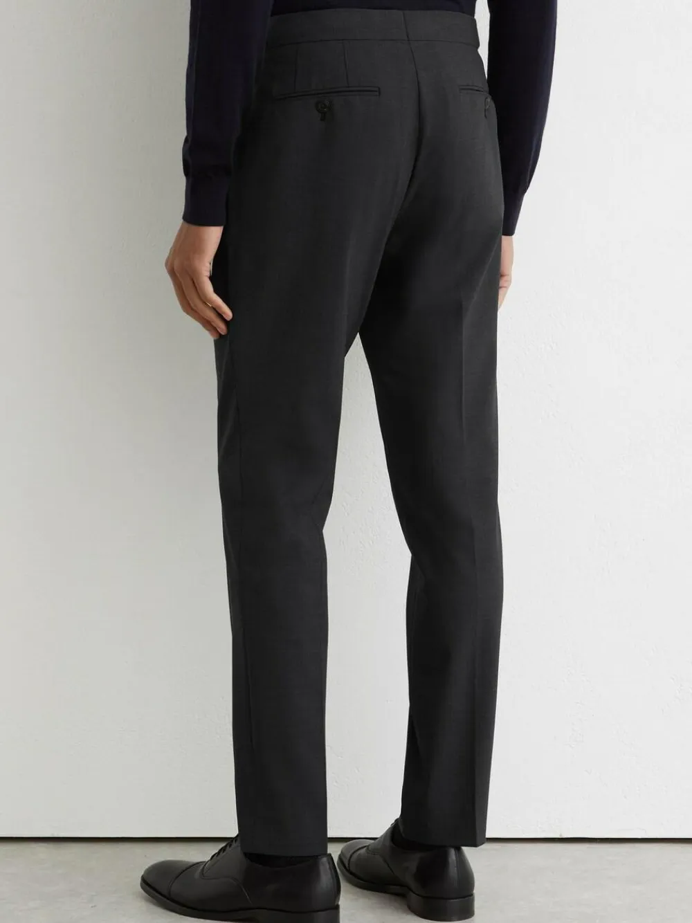Reiss Promise Wool-Blend Tailored-Fit Suit Trousers^ Pants & Chinos|Occasionwear