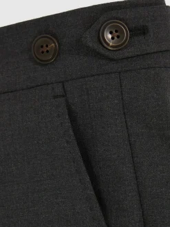 Reiss Promise Wool-Blend Tailored-Fit Suit Trousers^ Pants & Chinos|Occasionwear