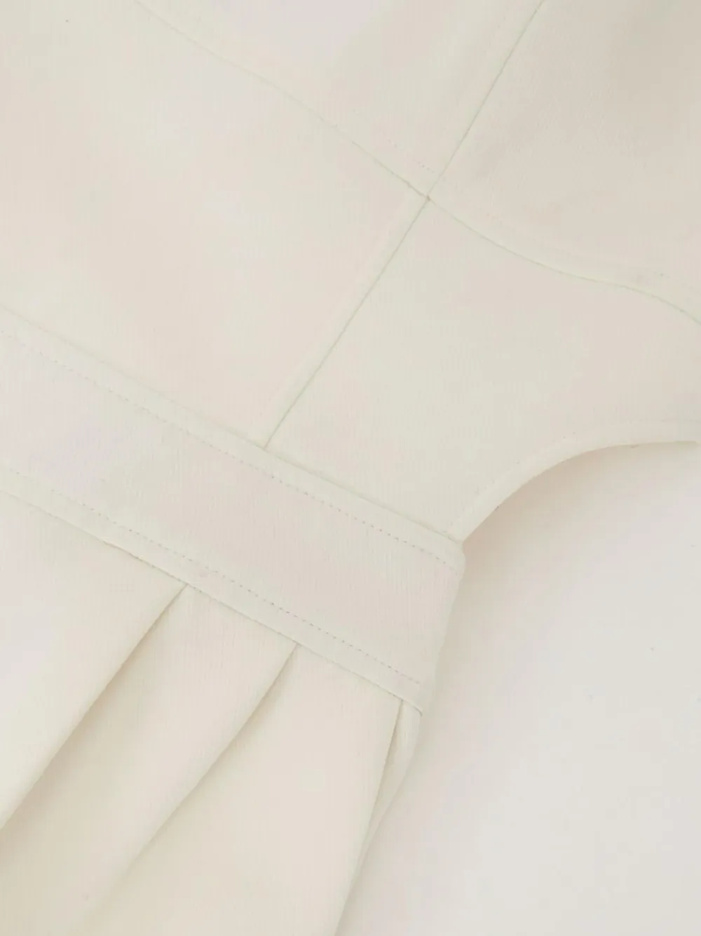 Best Reiss Ivory Dion Wide-Leg Cut-Out Jumpsuit