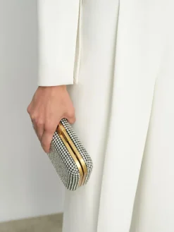 Reiss Evora Plunge-Neck Split-Sleeve Jumpsuit^Women Jumpsuits & Playsuits