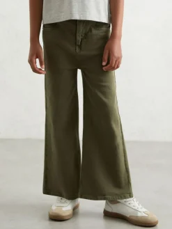 Best Reiss Khaki Clea 9-13 yrs Straight-Leg Mid-Rise Jeans