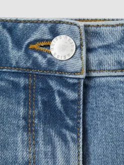 Best Reiss Selin Petite Mid Rise Straight Leg Jeans Light Blue