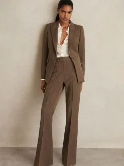 Reiss Gabi Petite Flared Suit Trousers^Women Suits & Tailoring