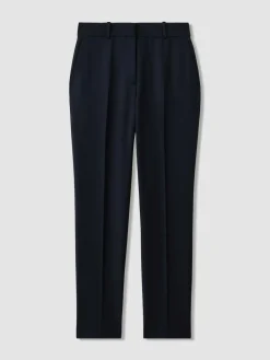 Hot Reiss Gabi Slim-Fit Suit Trousers Navy