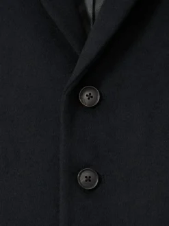 Best Reiss Gable 3-9 yrs Single Breasted Overcoat Navy