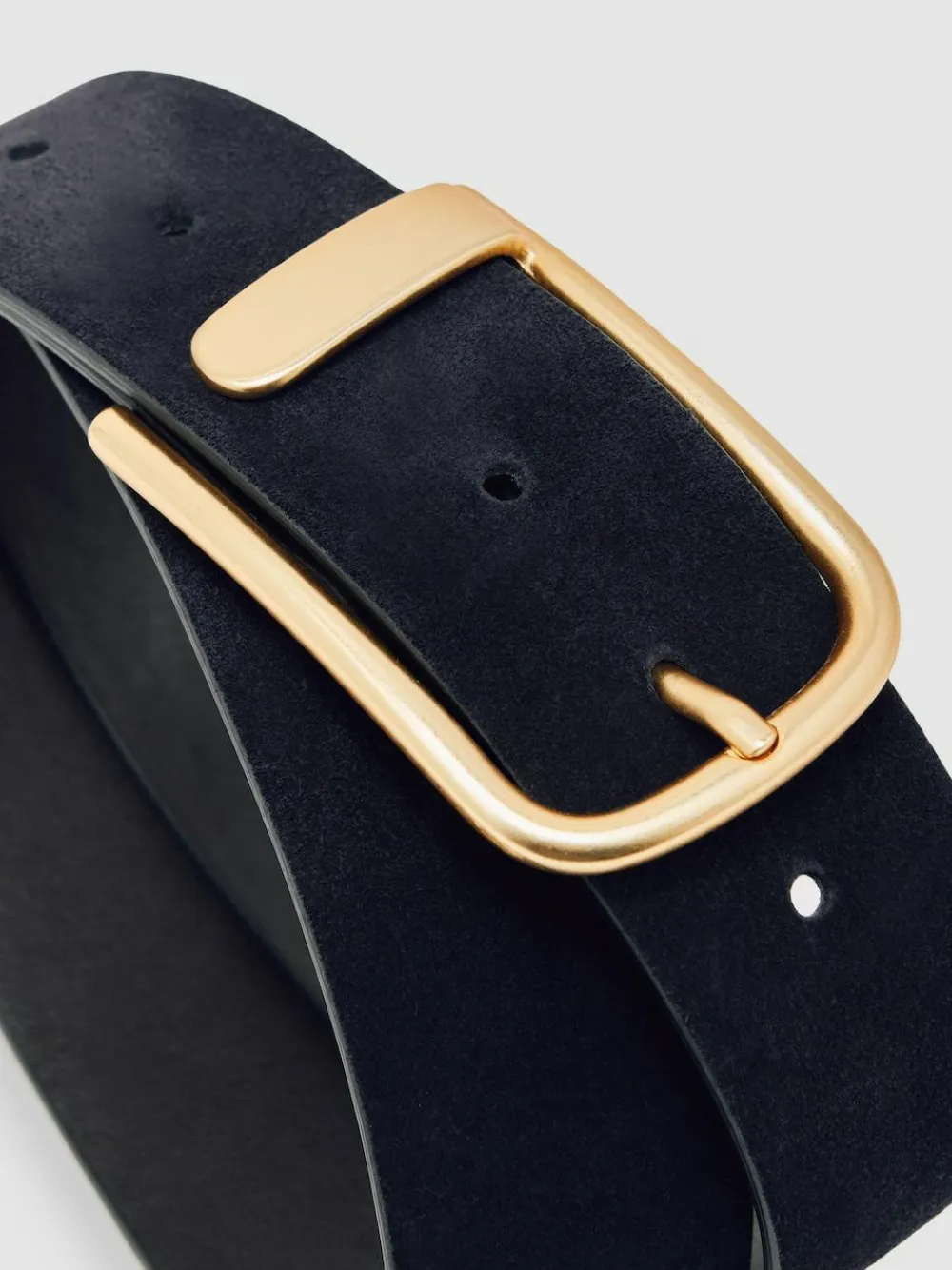 Reiss Iyla Suede Half Keeper Belt^Women Belts