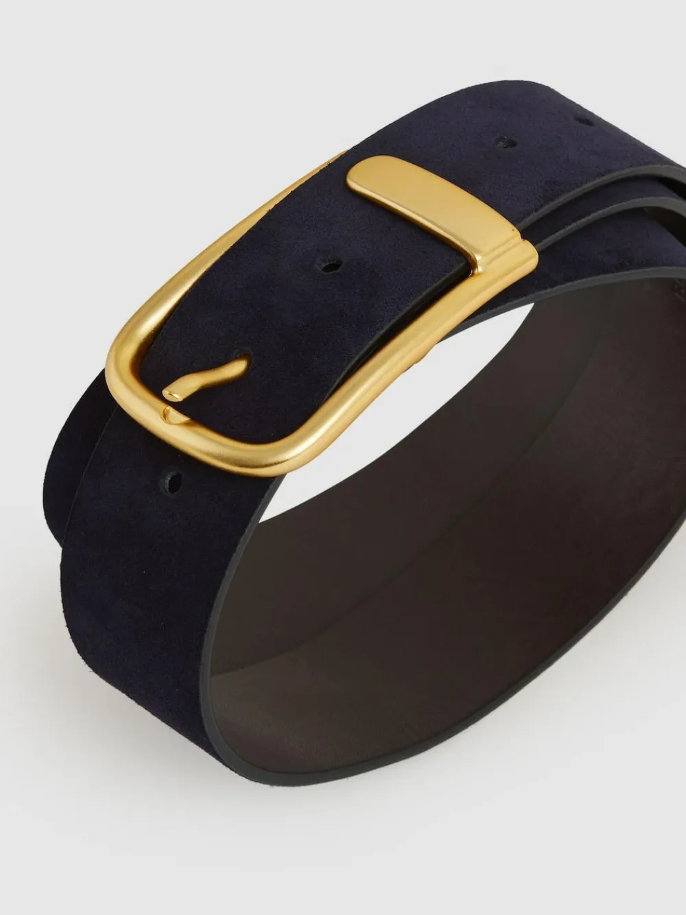 Reiss Iyla Suede Half Keeper Belt^Women Belts