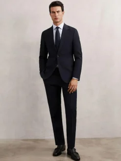 Reiss Promise Wool-Blend Tailored-Fit Waistcoat^ Vests