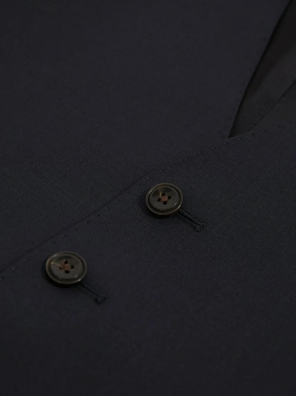 Reiss Promise Wool-Blend Tailored-Fit Waistcoat^ Vests