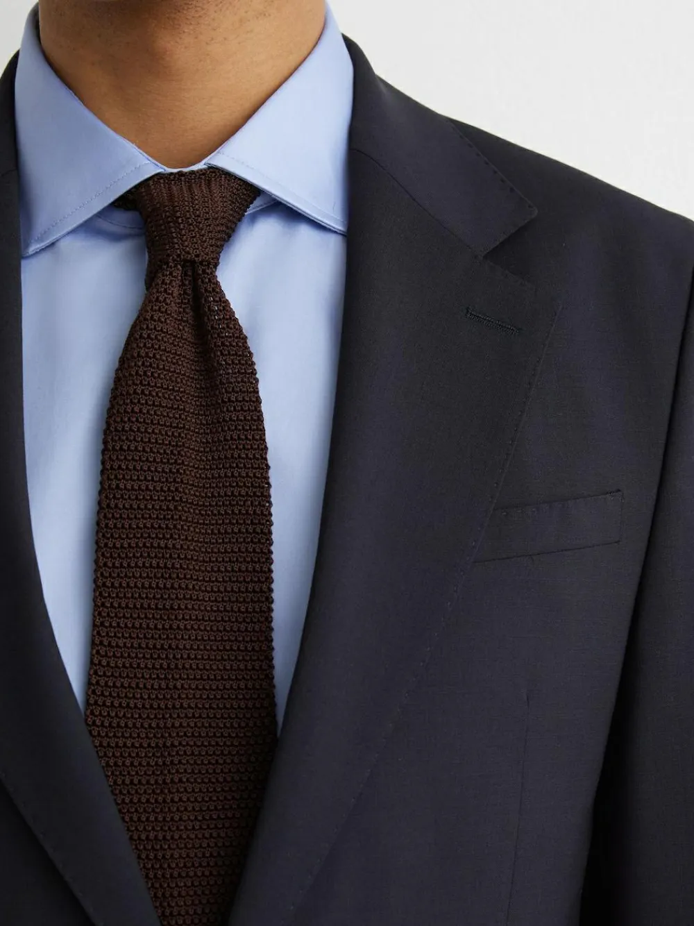 Reiss Promise Wool-Blend Single-Breasted Suit Blazer Tailored-Fit^ Blue Suits|Suits & Tuxedos