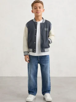 Reiss Roy 3-9 yrs Colour-Block Bomber Jacket^BOY Coats, Jackets & Pramsuits|Coats, Jackets & Pramsuits