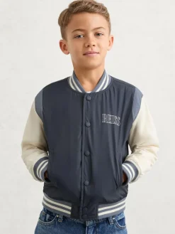Reiss Roy 3-9 yrs Colour-Block Bomber Jacket^BOY Coats, Jackets & Pramsuits|Coats, Jackets & Pramsuits